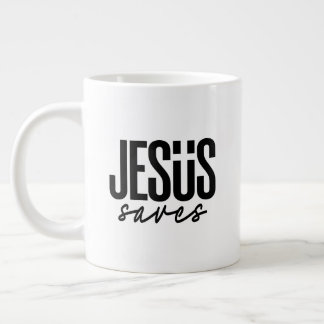 GRANDE TASSE JÉSUS SAUVE