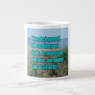 Grande Tasse Job 40:10 WEBU Mug