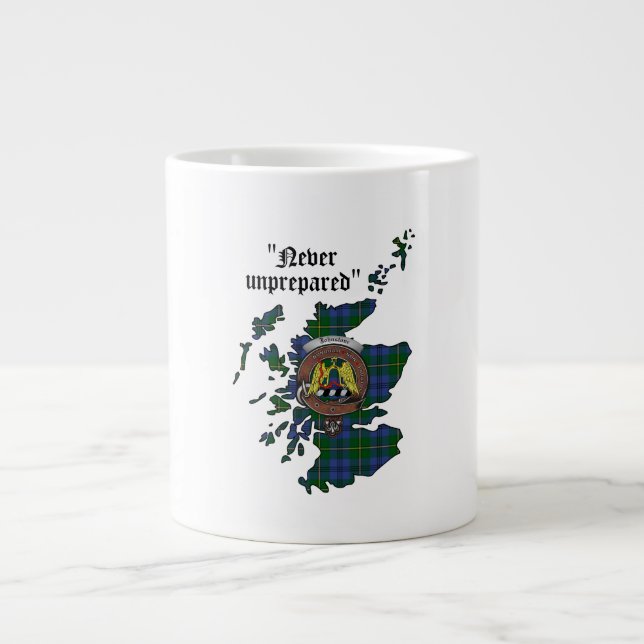 Grande Tasse Johnstone Clan Badge Jumbo Mug (Devant)