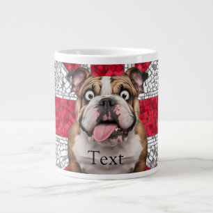 Grande Tasse Joli chien taureau anglais