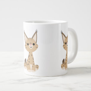 Grande Tasse Joli dessin Lynx Jumbo Mug