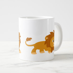 Grande Tasse Joli Smart Cartoon Lion Jumbo Mug