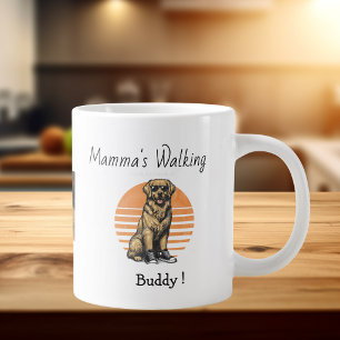 Grande Tasse Jolie photo avec l'ami graphique de maman Personna