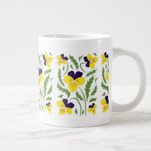 Grande Tasse Jolies pensées Johnny Jump Ups