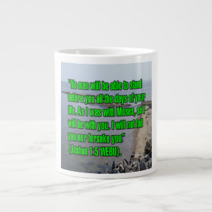 Grande Tasse Joshua 1:5 WEBU Mug