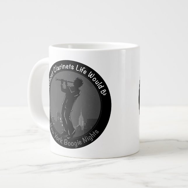 Grande Tasse Joueur Clarinet de New York (Devant gauche)