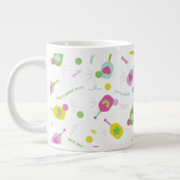 Grande Tasse Joueuse de Pickleball Cadeau pour sa Mug de spécia