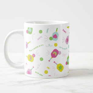Grande Tasse Joueuse de Pickleball Cadeau pour sa Mug de spécia