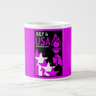 Grande Tasse Jour de l'indépendance américaine