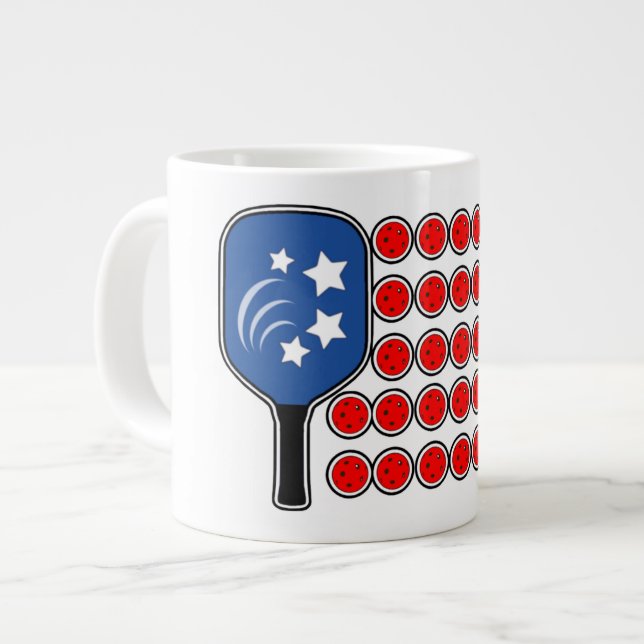 Grande Tasse Jour de l'indépendance du drapeau américain (Devant gauche)