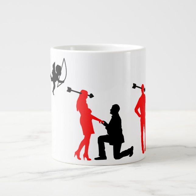 Grande Tasse Jour des fous d'avril (Devant)