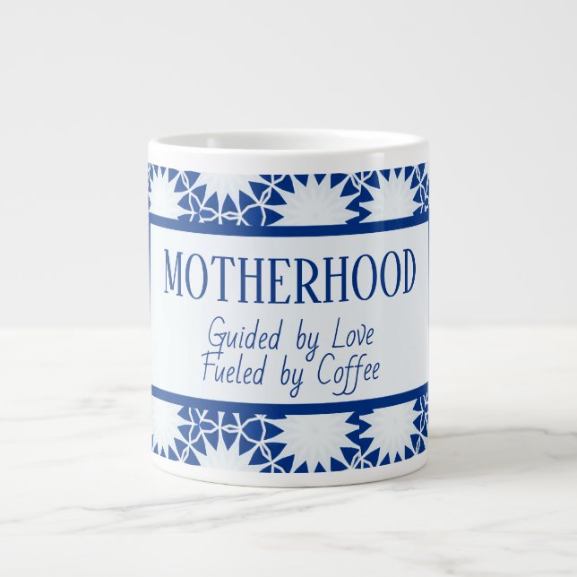Grande Tasse Jour des mères classiques Chic Mug (Devant)