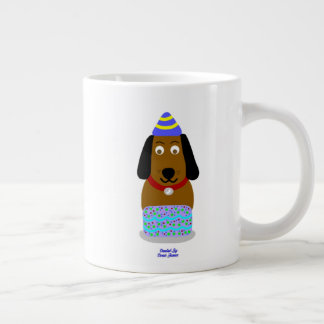 Grande Tasse Joyeuse Coupe d'anniversaire Jumbo Mug