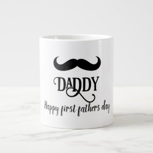 Grande Tasse Joyeuse première fête des pères personnalisée
