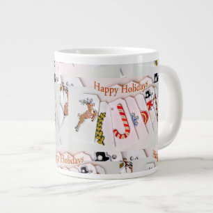 Grande Tasse Joyeuses fêtes Jumbo Mug
