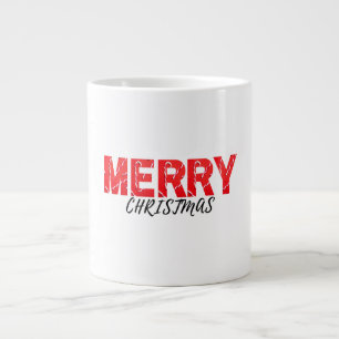 Grande Tasse Joyeux café de Noël Mug