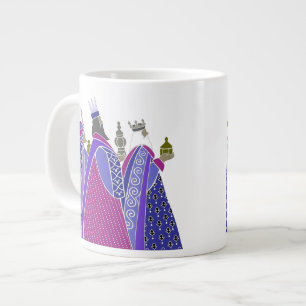 Grande Tasse Joyeux Noël - Hommes Sages Jumbo Mug