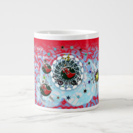 Grande Tasse Joyeux Noël Vent Santa Claus Sock