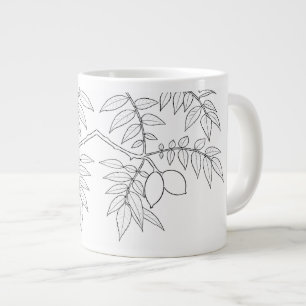 Grande Tasse Juglans cinerea - Beurre - Coloration native