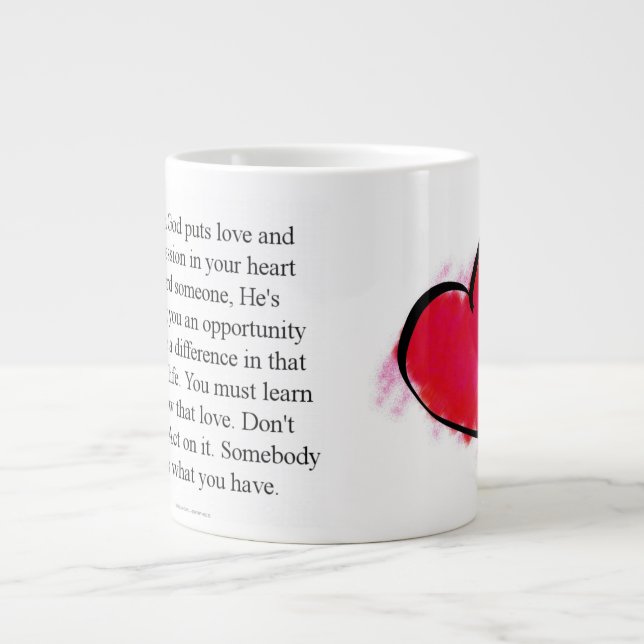 Grande Tasse Jumbo classique de 20oz Mug Zazz_it (Devant)