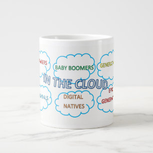 Grande Tasse Jumbo Cloud générations Mug