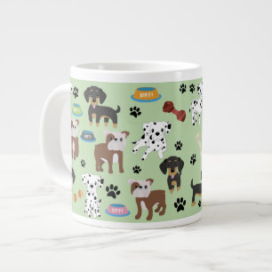 Grande Tasse Jumbo de Mug Personnalisé - Chien Group 3