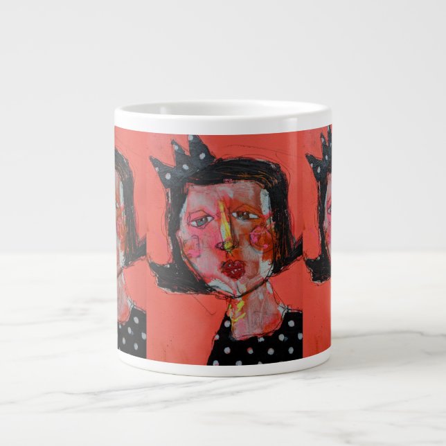 Grande Tasse Jumbo Mug - Amour indéfectible (Devant)