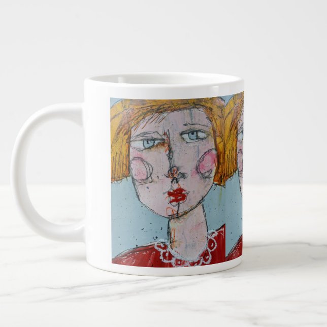 Grande Tasse Jumbo Mug - Blonde Bombshell (Gauche)