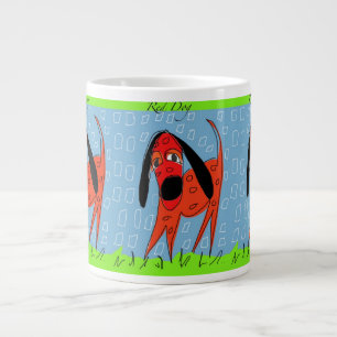 Grande Tasse Jumbo Mug - Chien rouge