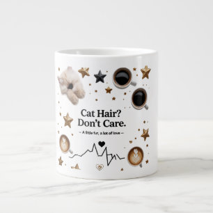 Grande Tasse Jumbo Mug - Cosy Cat Mom Extra-Large Cup