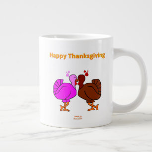 Grande Tasse Jumbo Mug de la passion de Thanksgiving