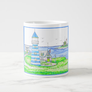 Grande Tasse Jumbo Mug du phare Americana 2