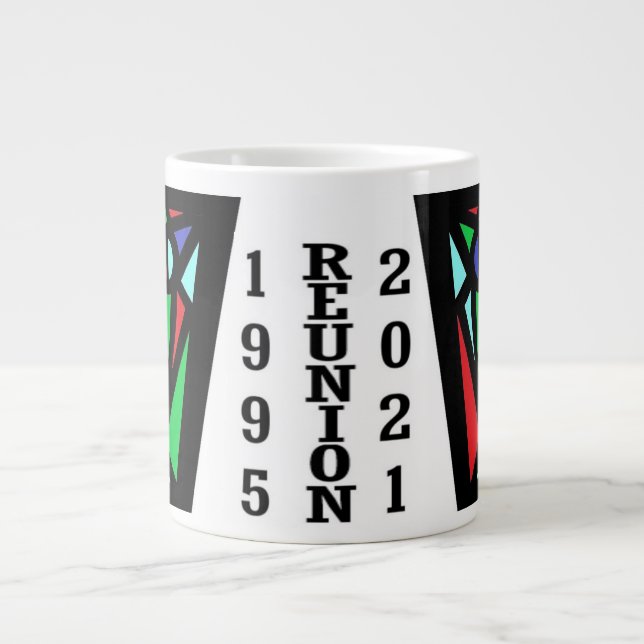 Grande Tasse Jumbo Mug pour la classe de 1995 (Devant)