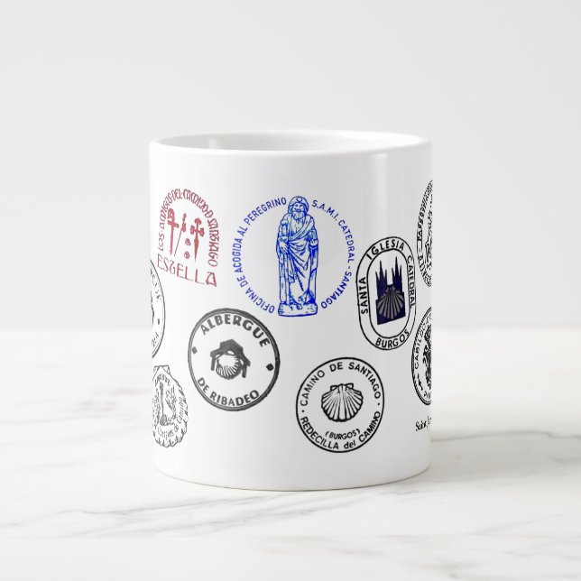 Grande Tasse Jumbo Mug Saint James Way (Devant)