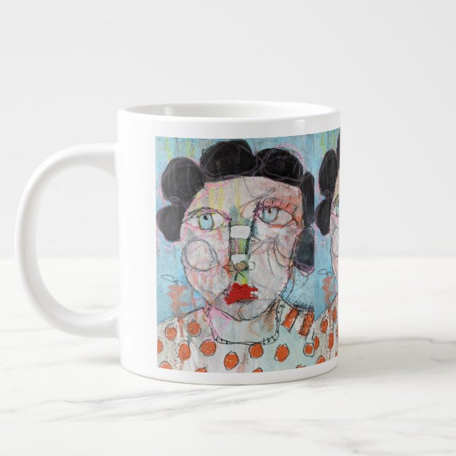 Grande Tasse Jumbo Mug - Travail du nez (Gauche)