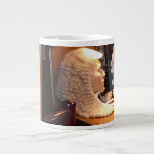Grande Tasse Jumbo Spécialité Mug Goat Wigging Barristers!