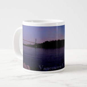Grande Tasse Jumbo Vancouver Coffee Mug Cityscape Sunset Cup
