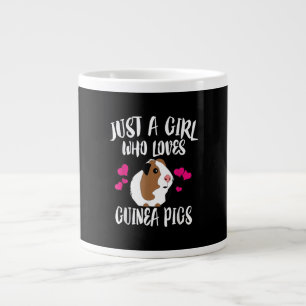 Grande Tasse Juste Une Fille Qui Aime Guinée Cochons Guinée Cad