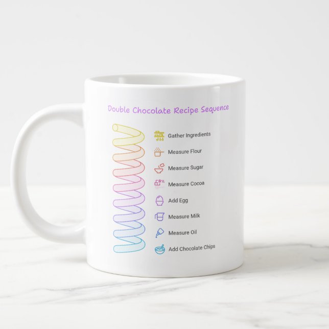 Grande Tasse Kit de gâteau de Mug Micro-ondes avec Recettes de  (Gauche)