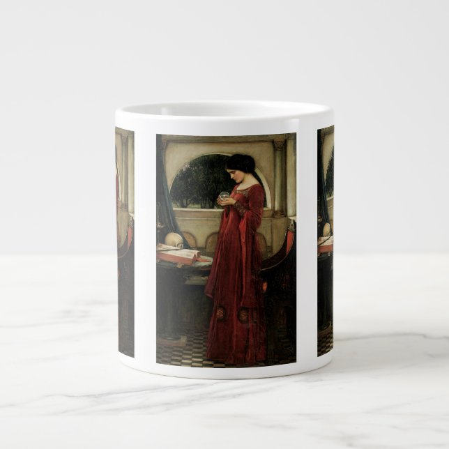 Grande Tasse La Boule de cristal de John William Waterhouse (Devant)