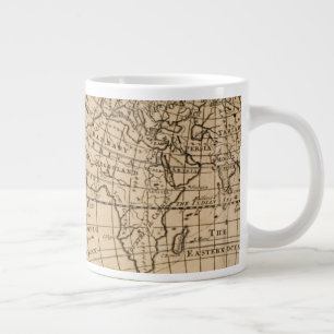 Grande Tasse La carte du monde de Robinson Crusoé