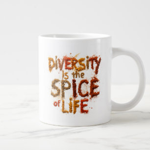 Grande Tasse La diversité est le sel de la vie - Espace sûr