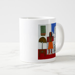 Grande Tasse La fille gitane devant Sacre Coeur 2006