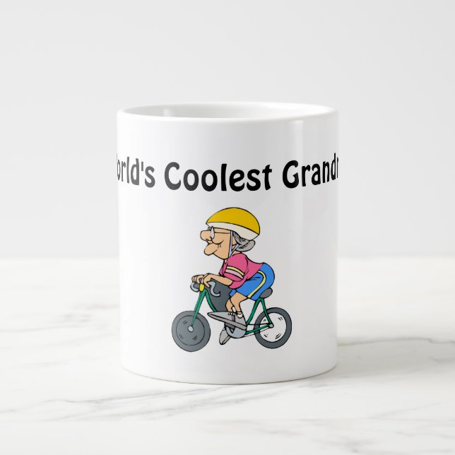 Grande Tasse La grand-mère la plus froide du monde (Devant)