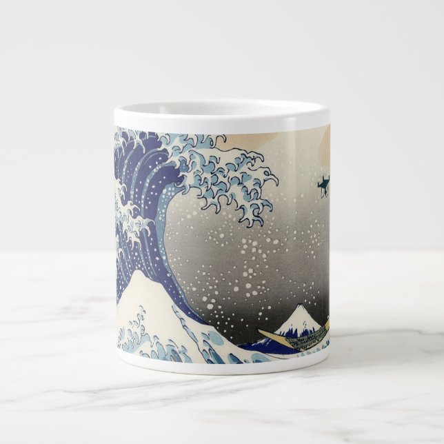 Grande Tasse La Grande Vague De Drone Au Large De Kanagawa (Devant)