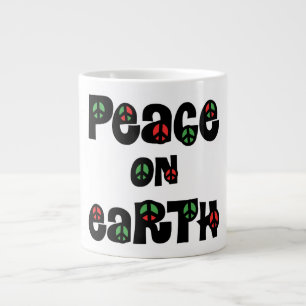 Grande Tasse La Paix sur Terre Noël