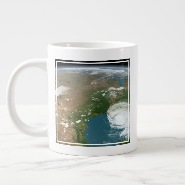 Grande Tasse La Planète Panoramique Terre Et Les Etats-Unis. (Gauche)