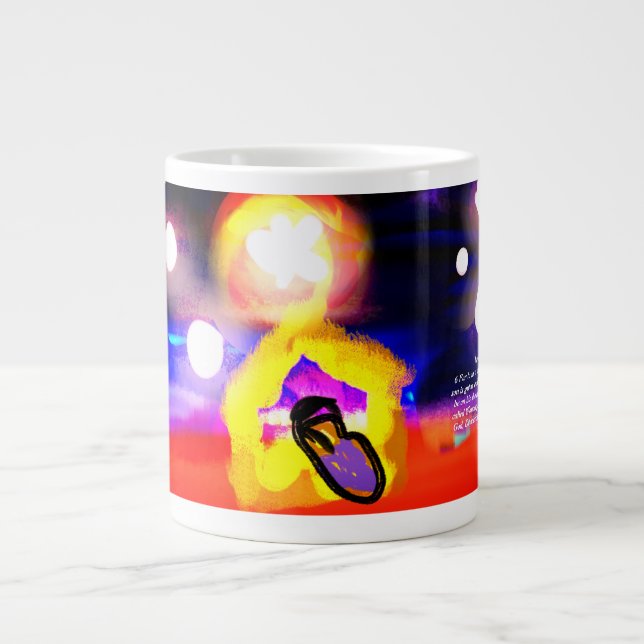 Grande Tasse La règle Jésus (Devant)