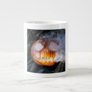 Grande Tasse La tête Jack-o-Lantern d'un cavalier sans tête