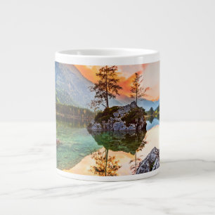 Grande Tasse Lac Hintersee, Bavière, Allemagne